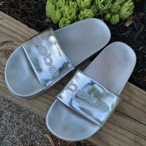 Silver bebe slides